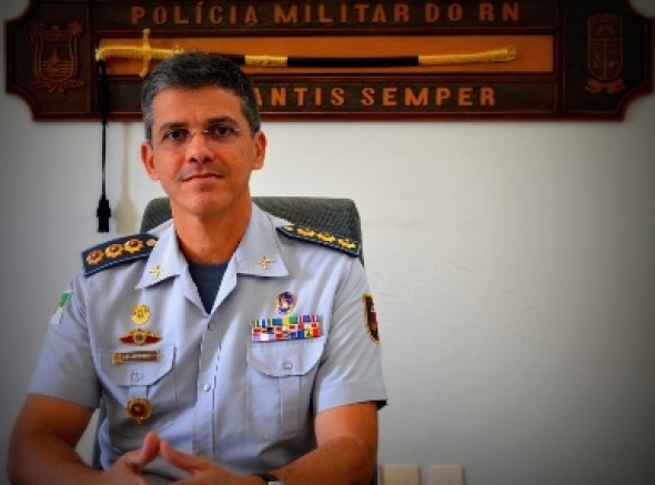 Pedido de exoneração do Comandante-Geral da PMRN, André Azevedo, é boato